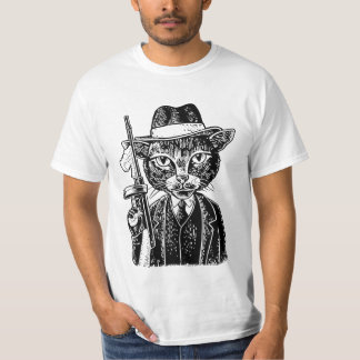 Camiseta Pistola gangsta