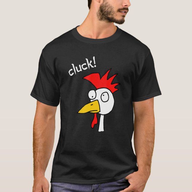 Camiseta ¡Pistola! Pollo (Anverso)