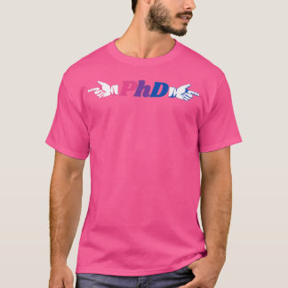 Camiseta pistolas dactilares coloridas de phd