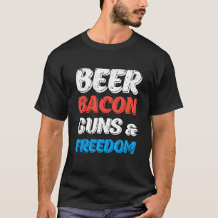 Camiseta Pistolas De Cerveza Y Libertad 2022 4 De Julio