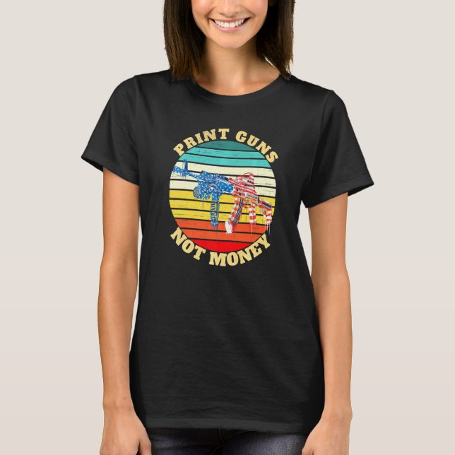 Camiseta Pistolas de impresión no problemas de cosecha de s (Anverso)