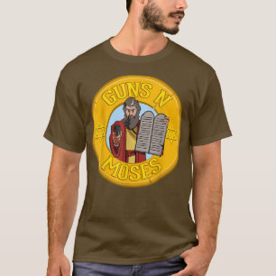 Camiseta Pistolas N Moses Pascua Judía Pun F Defensa Israel