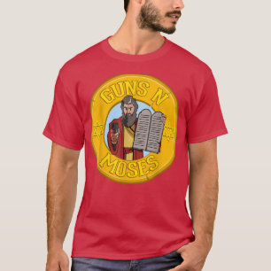 Camiseta Pistolas N Moses Pascua Judía Pun F Defensa Israel