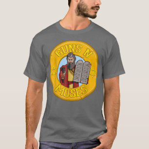 Camiseta Pistolas N Moses Pascua Judía Pun F Defensa Israel