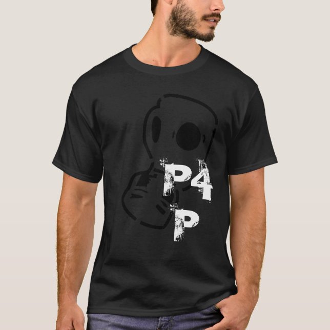 Camiseta Pistolas para las pandas (Anverso)