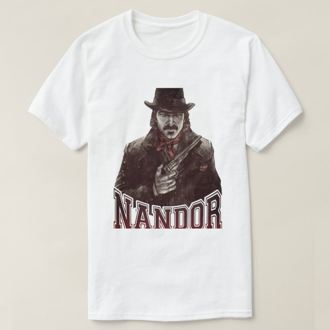 Camiseta Pistolero occidental de Nandor (Diseño del anverso)