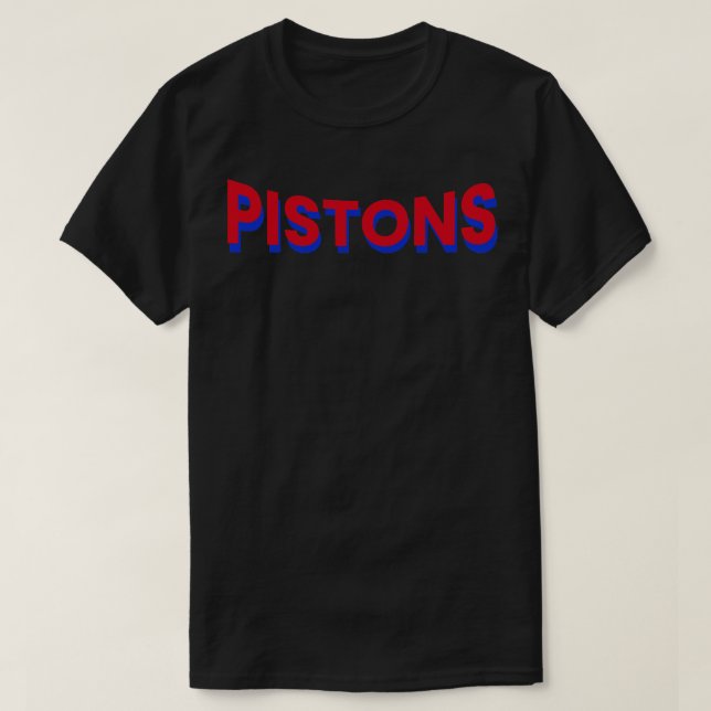Camiseta pistones TShirt (Diseño del anverso)