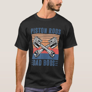 Camiseta Pistons Rods _ Dad Bods Personalizado Gara.Ge Rod