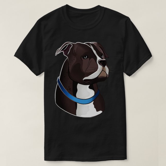 Camiseta Pit Bull (Diseño del anverso)