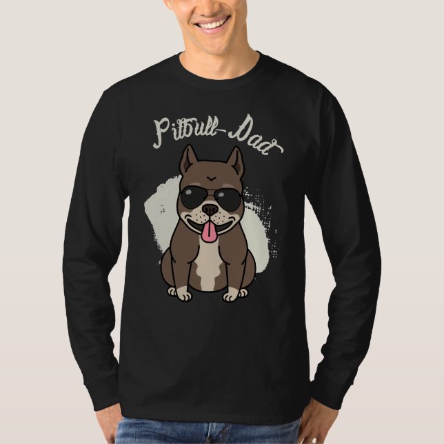 Camiseta Pit Bull Dad (Anverso)
