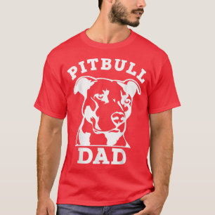 Camiseta Pit Bull Dad (camiseta de pitbull, dueño de pitbul