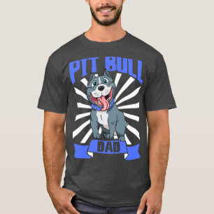 Camiseta Pit Bull Dad Pit Bull