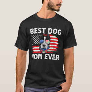 Camiseta Pit bull EE.UU. Patriotic Dog US Apparthu American