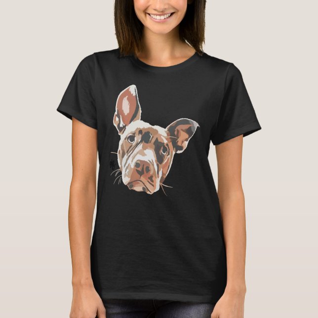 Camiseta Pit Bull Lab Mix Dog (Anverso)