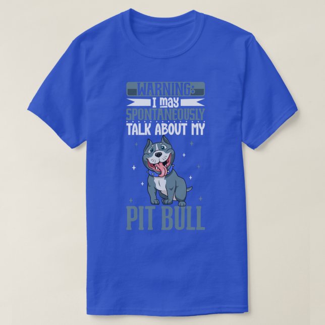 Camiseta Pit Bull lover (Diseño del anverso)