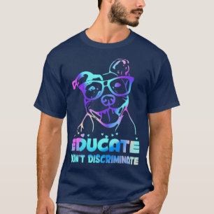 Camiseta Pit Bull Lover T Shirt Pitbull Mamá Rescate Perro