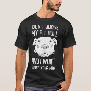 Camiseta Pit Bull Mom Pitbull Dad Puppy Doing Rescue Ladies