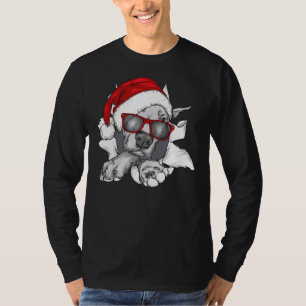 Camiseta Pit Bull Navidades Merry Pitmas