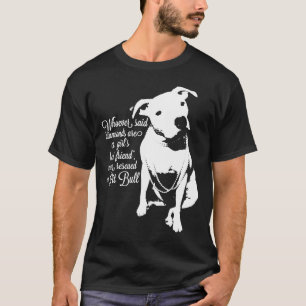 Camiseta Pit Bull -Nunca Rescaté Un Toro De Mazo