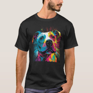 Camiseta Pit Bull pitbull Artistic Pibble