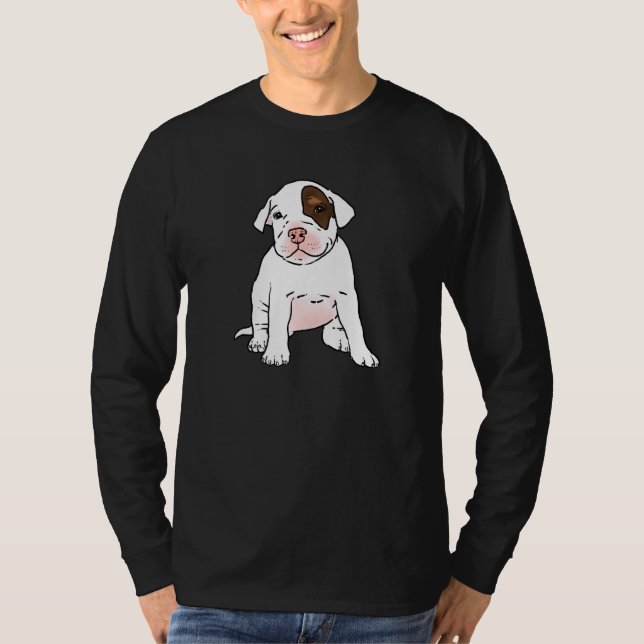 Camiseta Pit Bull Puppy Pittie Puppy Pitbull Puppy Pit (Anverso)
