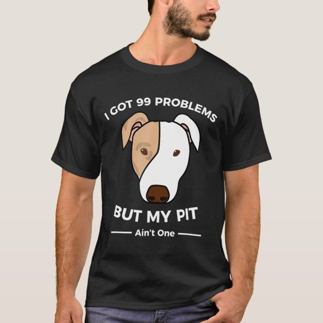 Camiseta Pit Bull Terrier Shirt Love Pitbull Rescue Pittie (Anverso)