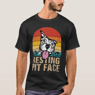 Camiseta Pit Bull Vintage Resting Pit