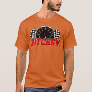 Camiseta Pit Crew Family Racing Cumpleaños Fiesta Coche de