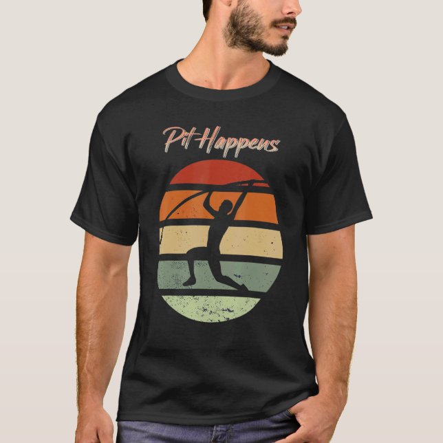 Camiseta Pit happens Pole Vault (Anverso)