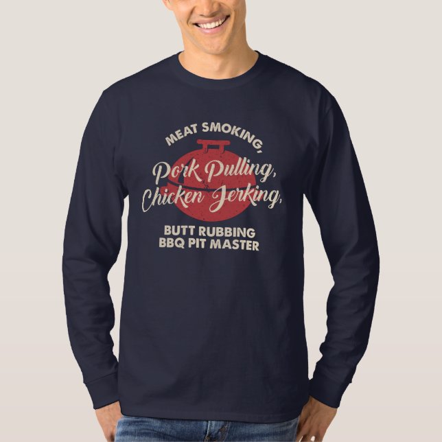 Camiseta Pit Master BBQ Dad (Anverso)