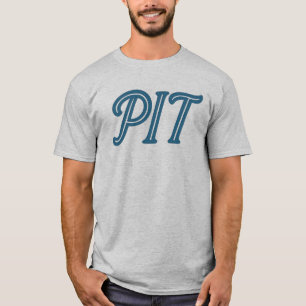 Camiseta PIT Pittsburgh Código del Aeropuerto PA - Steel Ci