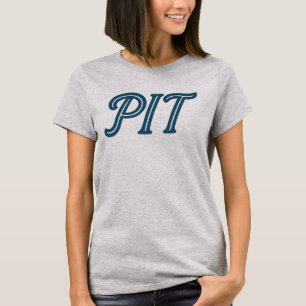 Camiseta PIT Pittsburgh Código del Aeropuerto PA - Steel Ci