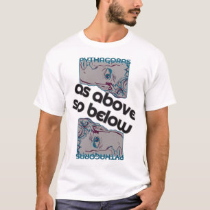 Camiseta Pitágoras Como Las Anteriores, Por Debajo Del Arte