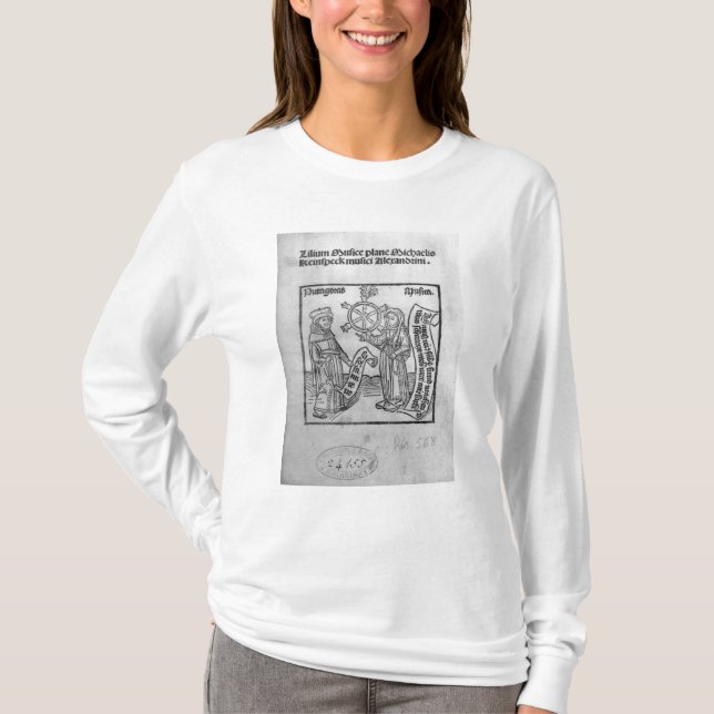 Camiseta Pitágoras y música (Anverso)