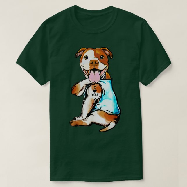 Camiseta Pitbull (Diseño del anverso)