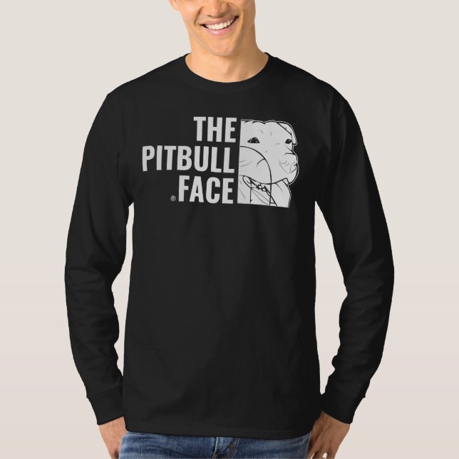 Camiseta Pitbull Ama Al Mascota Animal Pitbull Face (Anverso)