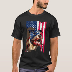 Camiseta Pitbull American Flag 4 De Julio Pitbull Patrioti