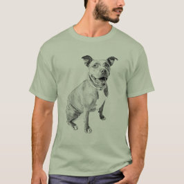 Camiseta Pitbull amistoso