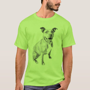 Camiseta Pitbull amistoso