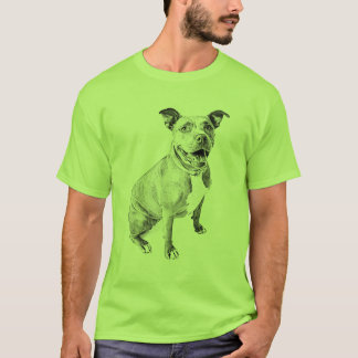 Camiseta Pitbull amistoso
