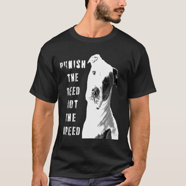 Camiseta Pitbull Amstaff Staffy Pitbulls Pit Bull Defensor  (Anverso)