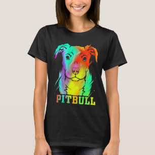 Camiseta Pitbull Artwork Pit Bulldog Lover