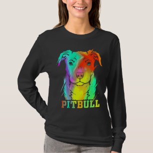 Camiseta Pitbull Artwork Pit Bulldog Lover