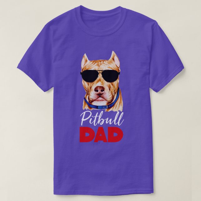 Camiseta Pitbull Dad (Diseño del anverso)