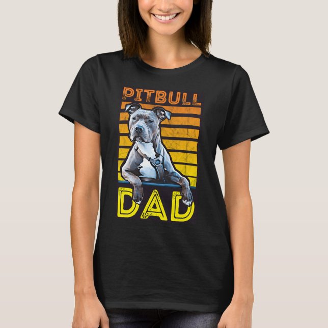 Camiseta Pitbull Dad 248 (Anverso)