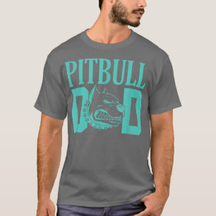 Camiseta Pitbull Dad Dog, Best Dog Dad Ever, Mens Pitbull T