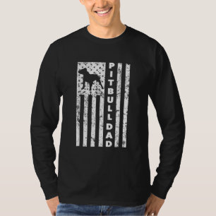 Camiseta Pitbull Dad estadounidense