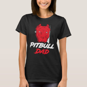 Camiseta Pitbull Dad Funny Pitbull