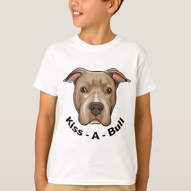 Camiseta Pitbull de Beso-UNO-Bull (Anverso)