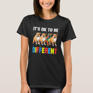 Camiseta Pitbull de concientización sobre el autismo para p